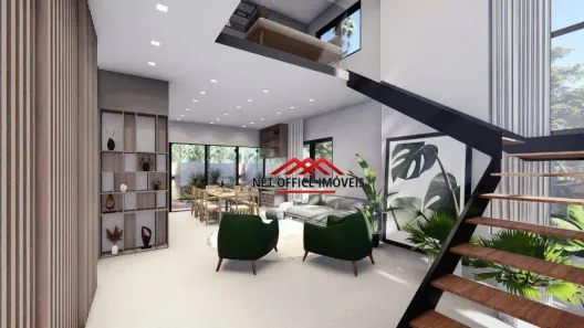 Casa de Condomínio com 4 Quartos à venda, 256m² no Loteamento Floresta, São José dos Campos