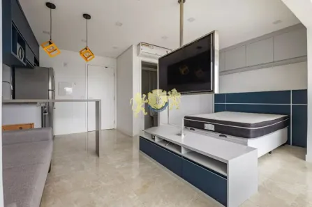 Flat com 1 Quarto à venda, 34m² no Pinheiros, São Paulo