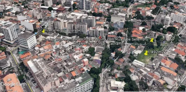 Lote/Terreno à venda, 1492m² no Cachambi, Rio de Janeiro