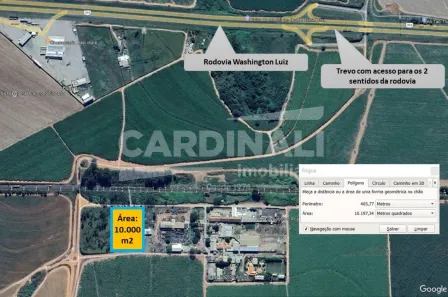 Lote/Terreno à venda, 10000m² no Área Rural de Ibaté, Ibaté