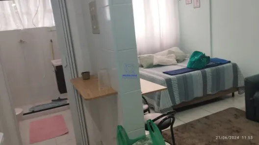Apartamento com 1 Quarto à venda, 30m² no Itararé, São Vicente