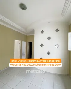 Casa à venda, 96m² no Antônio Cassimiro, Petrolina
