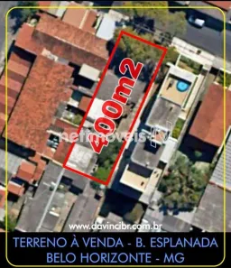 Lote/Terreno à venda, 396m² no Esplanada, Belo Horizonte
