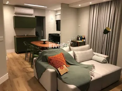 Apartamento com 1 Quarto para alugar, 60m² no Aparecida, Santos