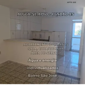 Apartamento com 2 Quartos para alugar, 70m² no São José, Fundão