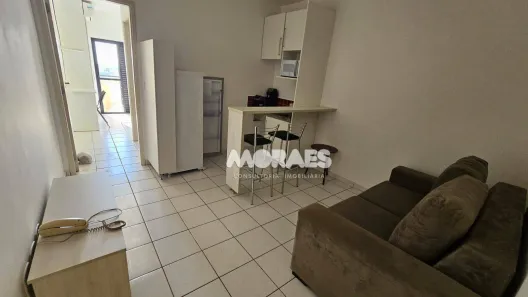 Apartamento com 1 Quarto para alugar, 31m² no Vila Cidade Universitária, Bauru