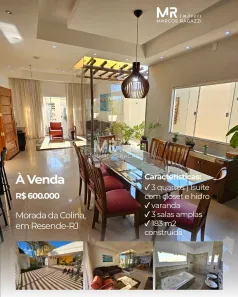Casa com 3 Quartos à venda, 183m² no Morada da Colina, Resende