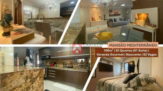 Apartamento com 3 Quartos à venda, 100m² no Itaigara, Salvador