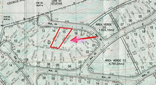 Lote/Terreno à venda, 861m² no Torrão de Ouro II, São José dos Campos