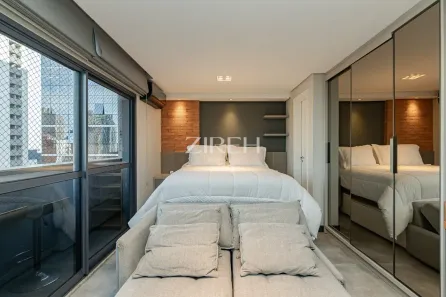Apartamento com 1 Quarto para alugar, 35m² no Rebouças, Curitiba