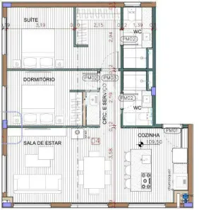 Apartamento com 2 Quartos à venda, 91m² no Planalto, Gramado