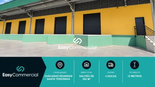 Galpão/Depósito/Armazém para alugar, 952m² no Chácaras Campestre, Contagem