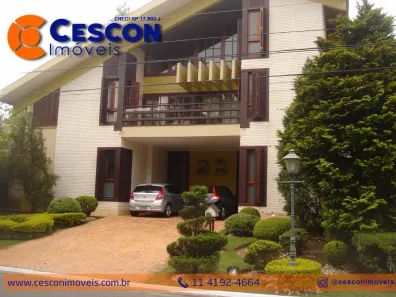 Casa de Condomínio com 5 Quartos à venda, 485m² no Residencial Morada dos Pássaros-Aldeia da Serra, Barueri
