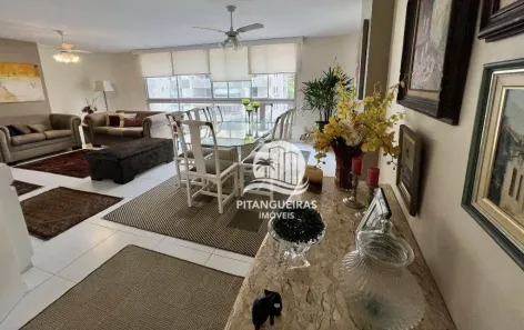 Apartamento com 3 Quartos para alugar, 140m² no Pitangueiras, Guarujá