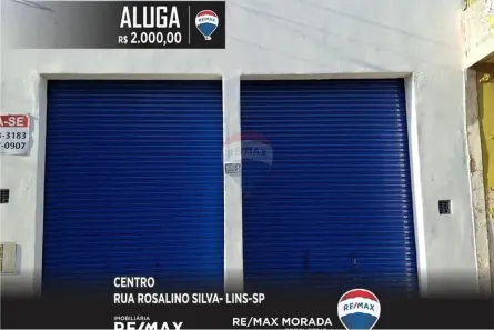 Ponto Comercial para alugar, 120m² no Centro, Lins