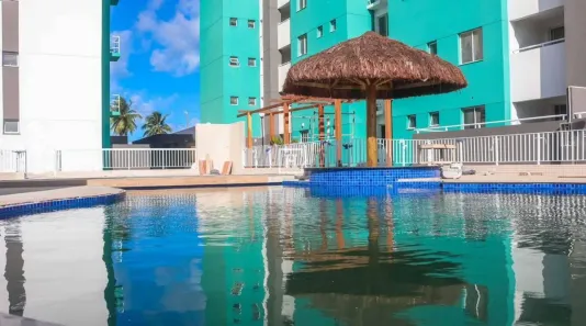 Apartamento com 2 Quartos à venda, 60m² no Costa Paradiso, Barra dos Coqueiros