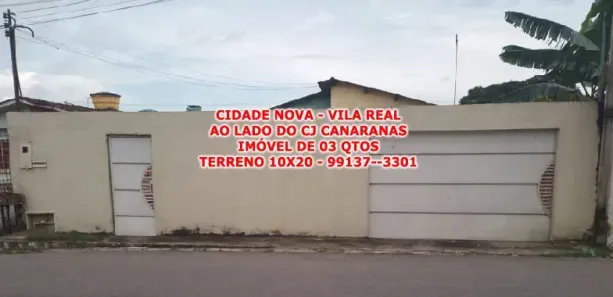 Casa com 3 Quartos à venda, 76m² no Cidade Nova, Manaus