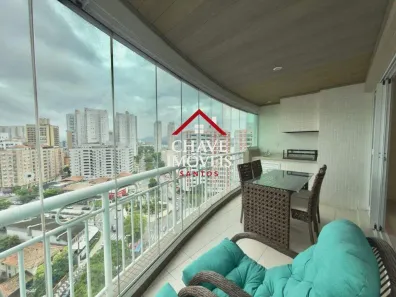 Apartamento com 3 Quartos à venda, 199m² no Ponta da Praia, Santos