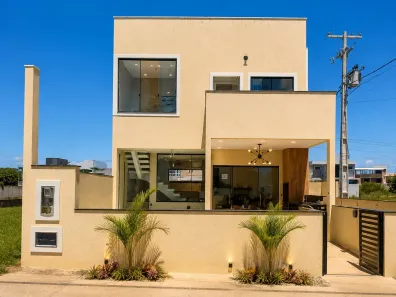 Casa de Condomínio com 3 Quartos à venda, 160m² no Arembepe (Abrantes), Camaçari