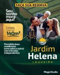 Lote/Terreno à venda, 140m² no Santa Terezinha, Louveira