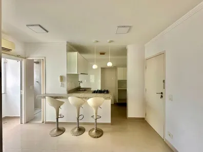 Apartamento com 1 Quarto para alugar, 50m² no Pitangueiras, Guarujá