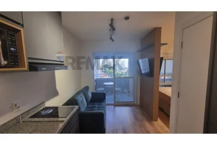Apartamento com 1 Quarto para alugar, 30m² no Brooklin Paulista, São Paulo