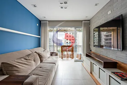 Apartamento com 3 Quartos para alugar, 100m² no Jardim das Acácias, São Paulo