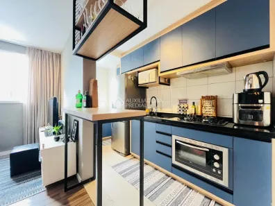 Apartamento com 2 Quartos para alugar, 46m² no São Jorge, Novo Hamburgo