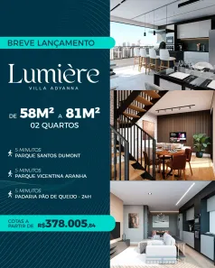 Apartamento com 2 Quartos à venda, 58m² no Jardim São Dimas, São José dos Campos
