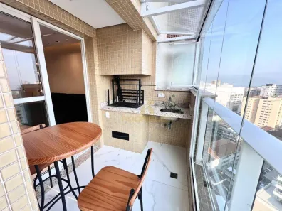 Apartamento com 2 Quartos para alugar, 95m² no Gonzaga, Santos