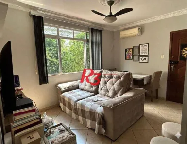 Apartamento com 2 Quartos à venda, 60m² no Embaré, Santos