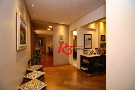 Apartamento com 3 Quartos à venda, 131m² no Ponta da Praia, Santos