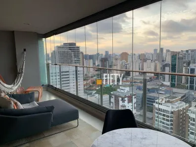 Apartamento com 1 Quarto para alugar, 70m² no Vila Nova Conceição, São Paulo