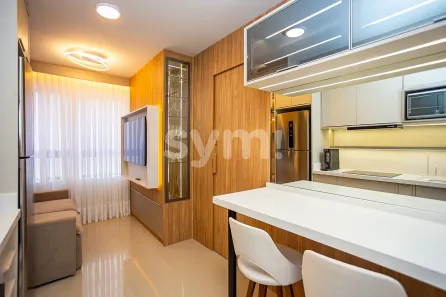 Apartamento com 1 Quarto para alugar, 39m² no Centro, Curitiba