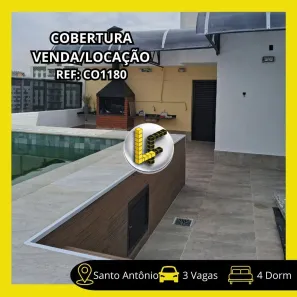 Cobertura com 4 Quartos à venda, 320m² no Santo Antônio, São Caetano do Sul