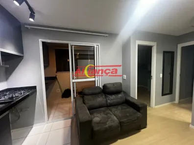 Apartamento com 2 Quartos para alugar, 43m² no Vila das Bandeiras, Guarulhos
