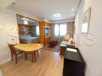 Flat com 1 Quarto para alugar, 33m² no Moema, São Paulo