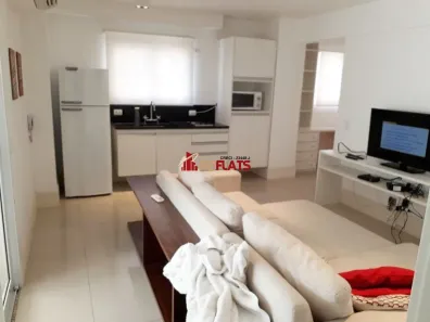 Flat com 1 Quarto para alugar, 52m² no Itaim Bibi, São Paulo