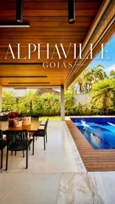 Casa de Condomínio com 5 Quartos à venda, 402m² no Residencial Alphaville Flamboyant, Goiânia