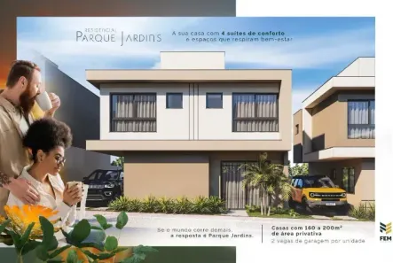 Casa de Condomínio com 4 Quartos à venda, 157m² no Catu de Abrantes (Abrantes), Camaçari