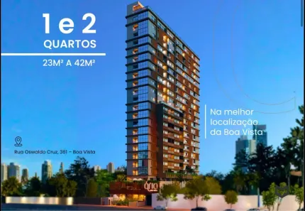 Apartamento com 1 Quarto à venda, 27m² no Soledade, Recife