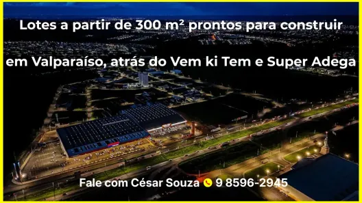 Lote/Terreno à venda, 360m² no Rio das Pedras, Valparaíso de Goiás