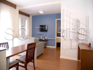 Apartamento com 1 Quarto à venda, 43m² no Cidade Monções, São Paulo
