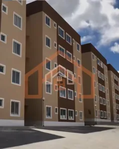 Apartamento com 2 Quartos para alugar, 57m² no Centro, Caucaia