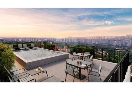 Apartamento com 2 Quartos à venda, 43m² no Santo Amaro, São Paulo