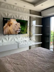 Flat com 1 Quarto à venda, 48m² no Centro, São Vicente