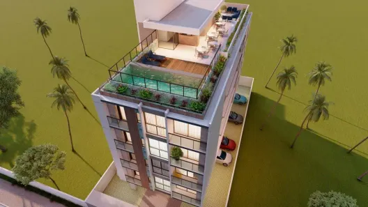 Flat com 1 Quarto à venda, 22m² no Intermares, Cabedelo