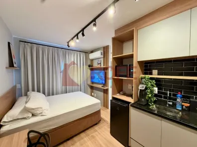 Apartamento com 1 Quarto para alugar, 21m² no Campo Belo, São Paulo