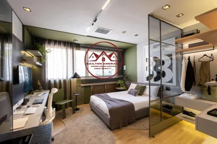 Apartamento com 1 Quarto à venda, 29m² no Moema, São Paulo