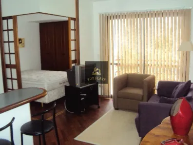 Flat com 1 Quarto para alugar, 35m² no Moema, São Paulo